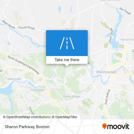 Mapa de Sharon Parkway