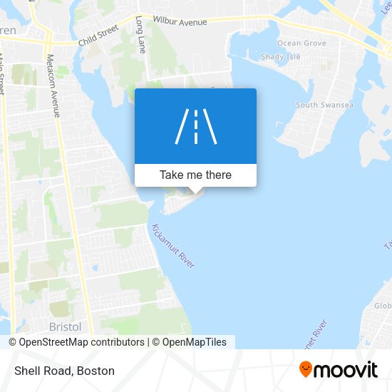 Mapa de Shell Road