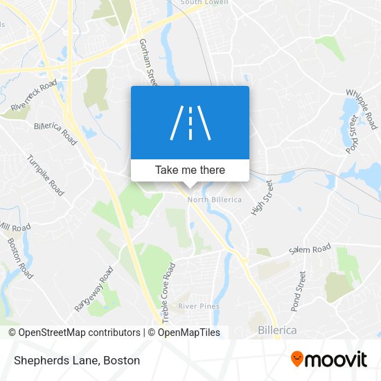 Mapa de Shepherds Lane