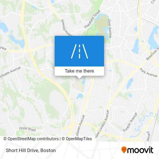Short Hill Drive map