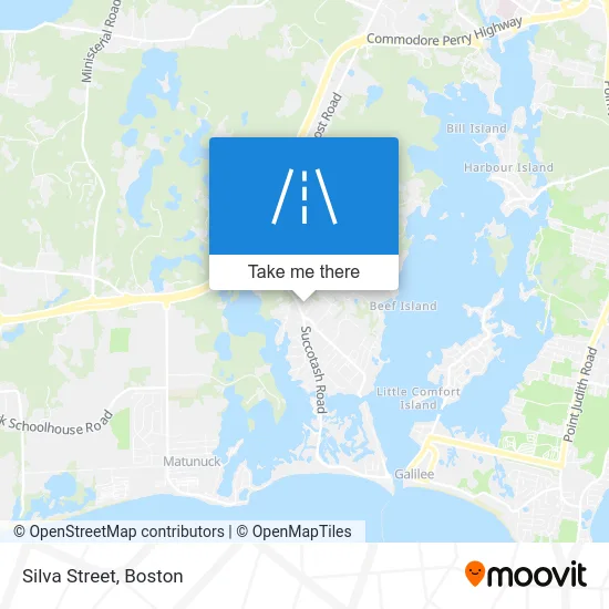 Silva Street map