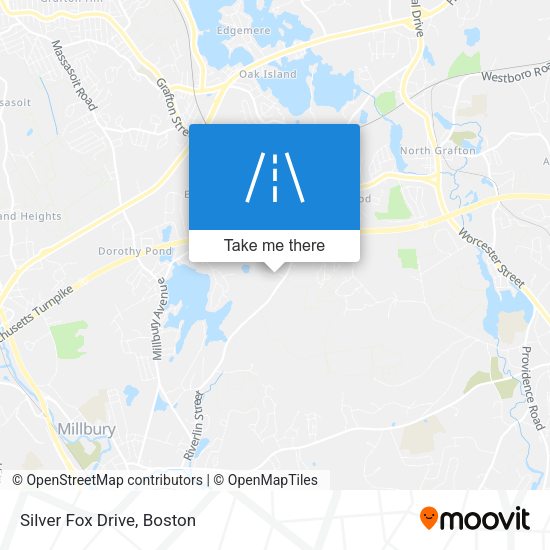 Silver Fox Drive map