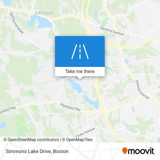 Mapa de Simmons Lake Drive