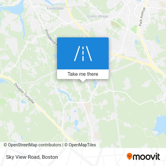 Mapa de Sky View Road