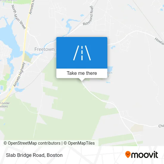 Slab Bridge Road map