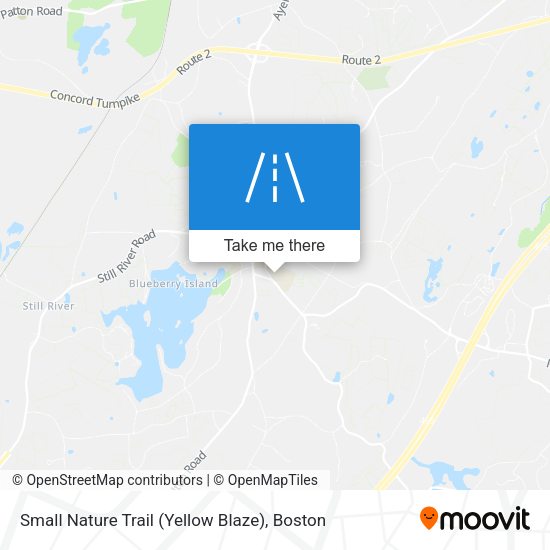 Mapa de Small Nature Trail (Yellow Blaze)