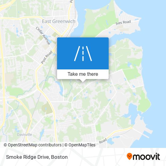 Smoke Ridge Drive map
