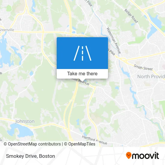Smokey Drive map