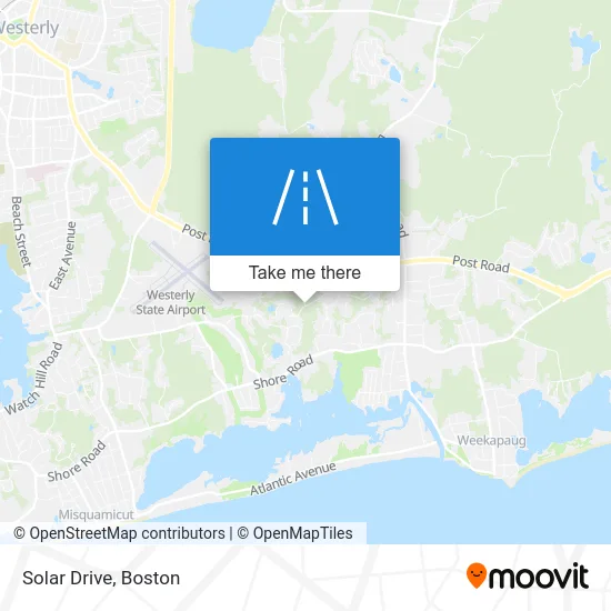 Solar Drive map