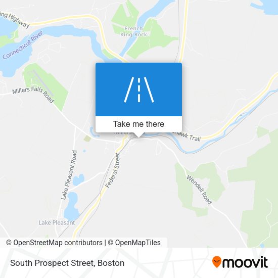 South Prospect Street map