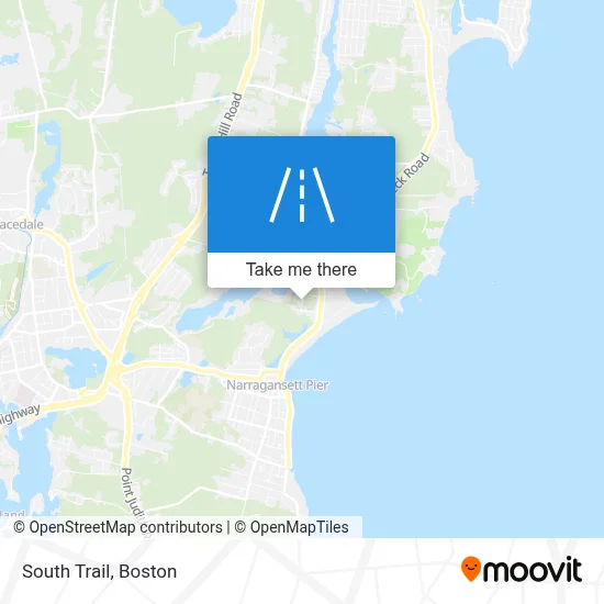 South Trail map