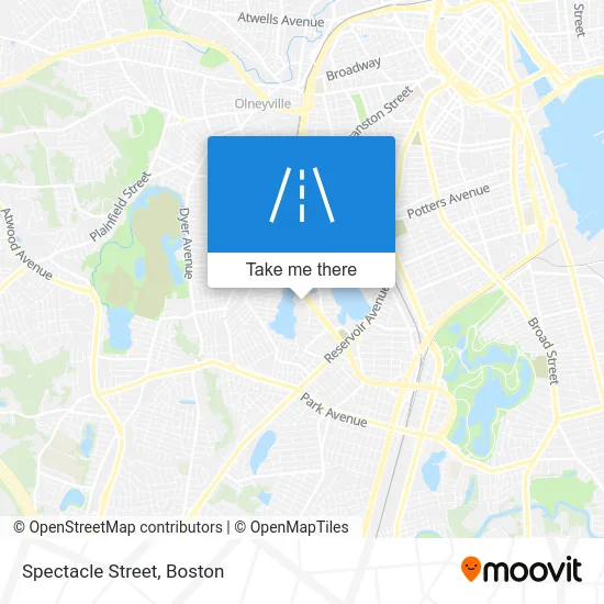 Spectacle Street map