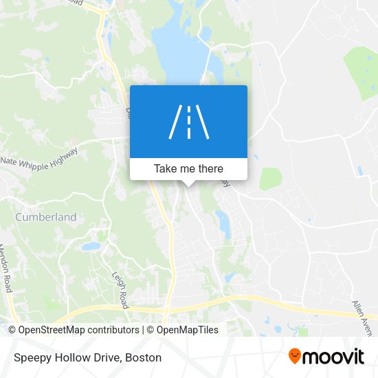 Mapa de Speepy Hollow Drive
