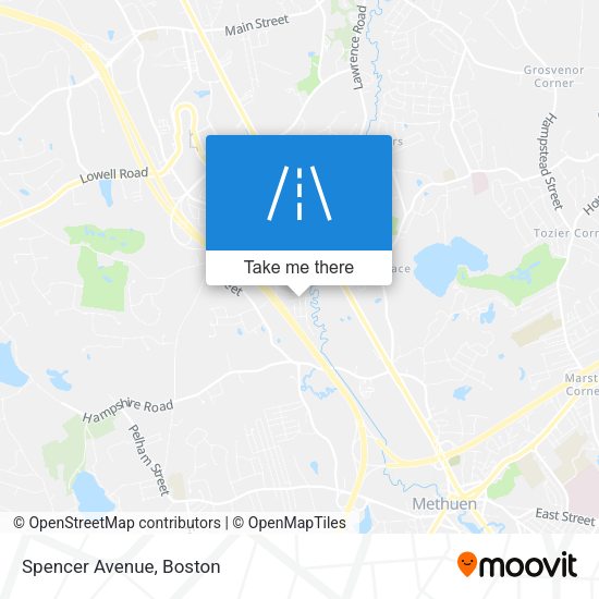 Mapa de Spencer Avenue