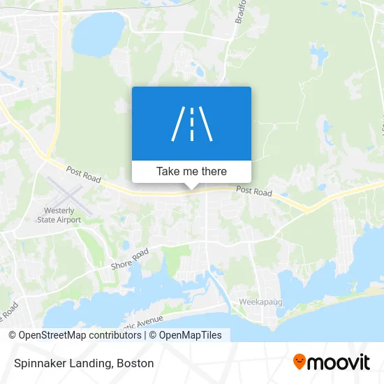 Spinnaker Landing map