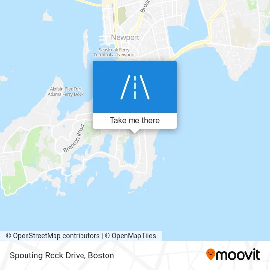 Spouting Rock Drive map