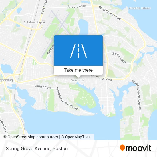 Spring Grove Avenue map