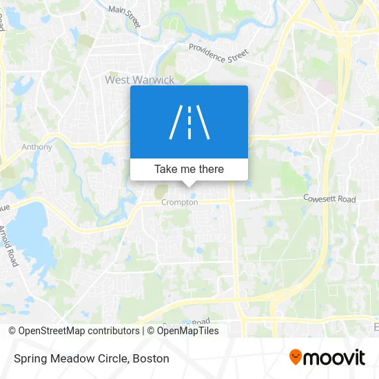 Spring Meadow Circle map