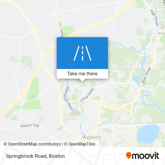 Mapa de Springbrook Road