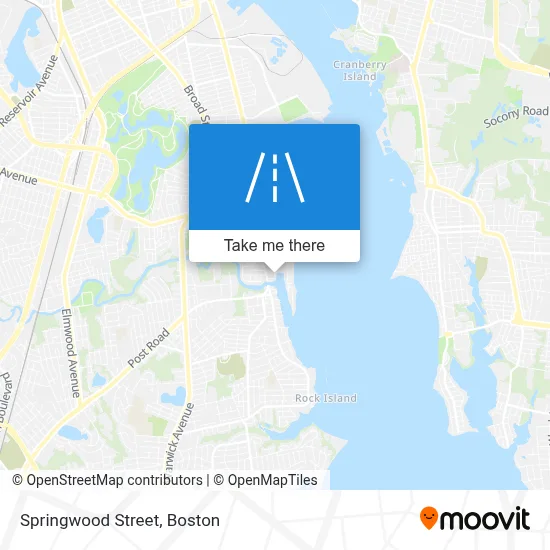 Springwood Street map