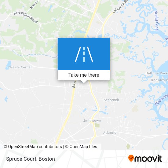 Mapa de Spruce Court