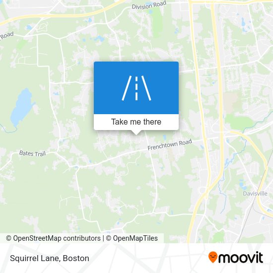 Mapa de Squirrel Lane