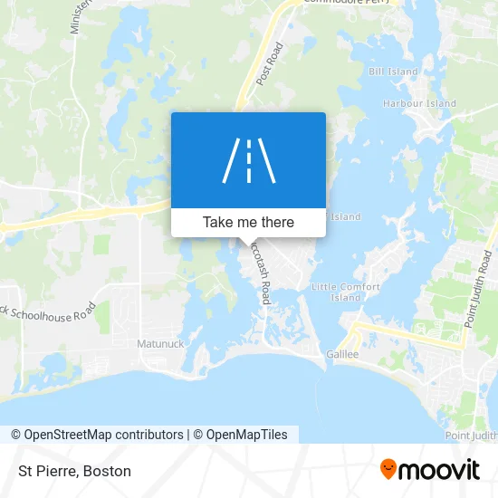 St Pierre map