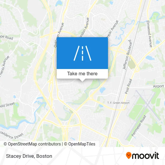 Stacey Drive map