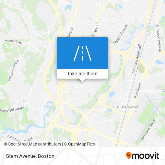 Stam Avenue map