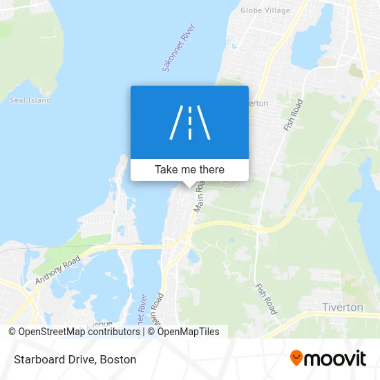 Starboard Drive map