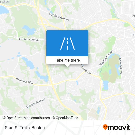 Mapa de Starr St Trails