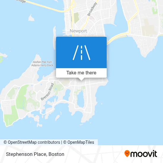 Stephenson Place map