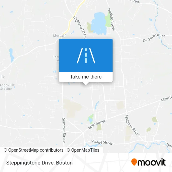 Steppingstone Drive map