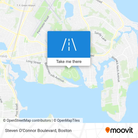 Steven O'Connor Boulevard map