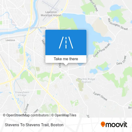 Mapa de Stevens To Stevens Trail