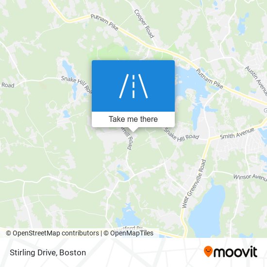 Stirling Drive map