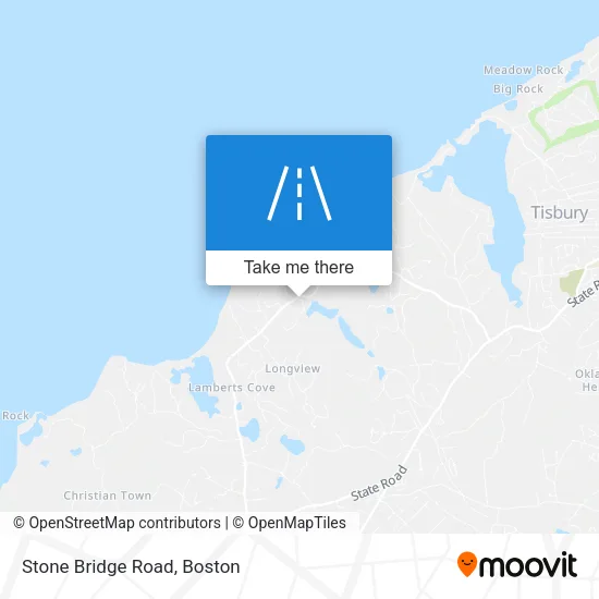 Stone Bridge Road map