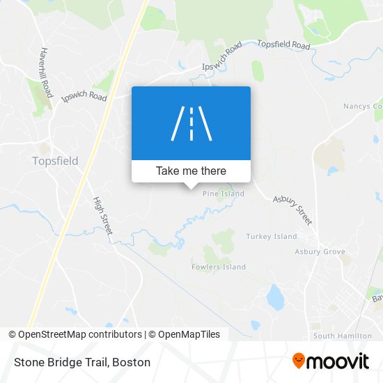 Mapa de Stone Bridge Trail