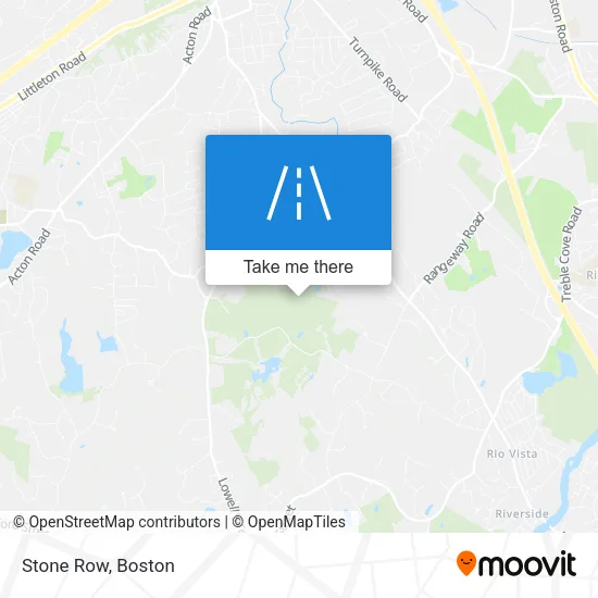 Stone Row map