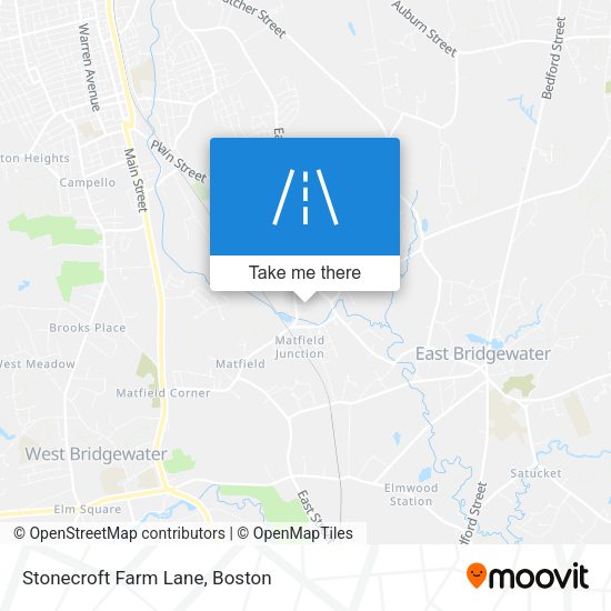Stonecroft Farm Lane map