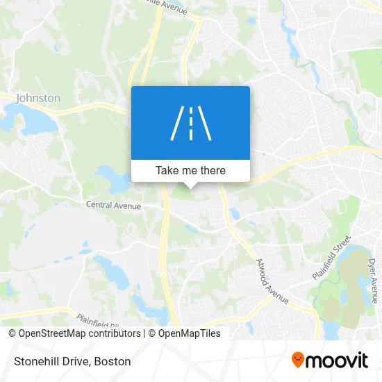 Stonehill Drive map
