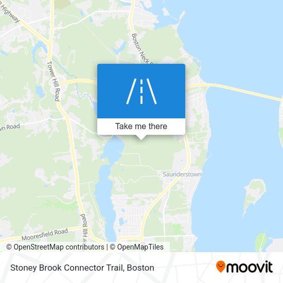 Stoney Brook Connector Trail map