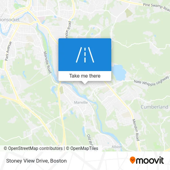 Stoney View Drive map
