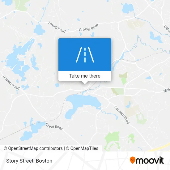 Story Street map
