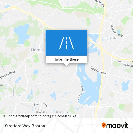 Stratford Way map