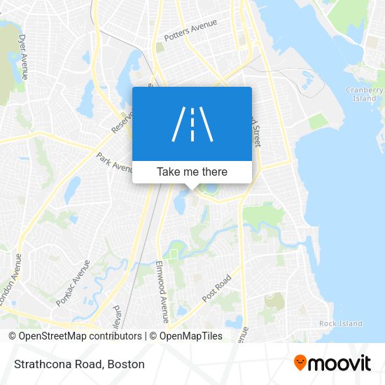Mapa de Strathcona Road