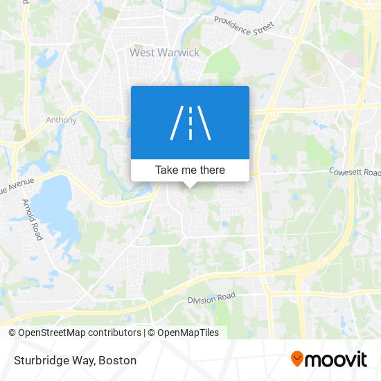 Sturbridge Way map