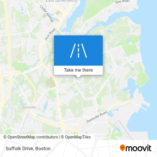 Suffolk Drive map