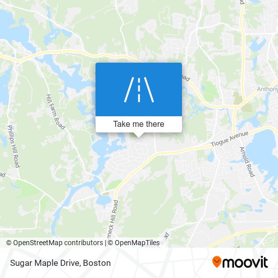 Sugar Maple Drive map