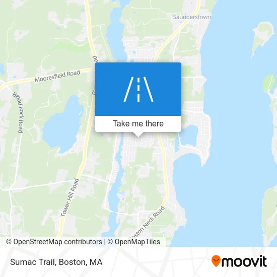 Sumac Trail map